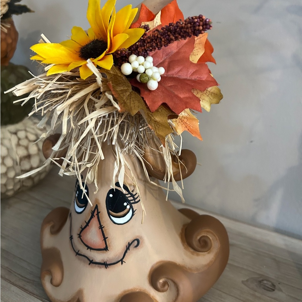 Scarecrow ceramic tree - Picture 3 of 3